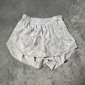 Lululemon Hotty Hot Short 3.5" Mini Tropical Shadow Starlight Size 2 Tall